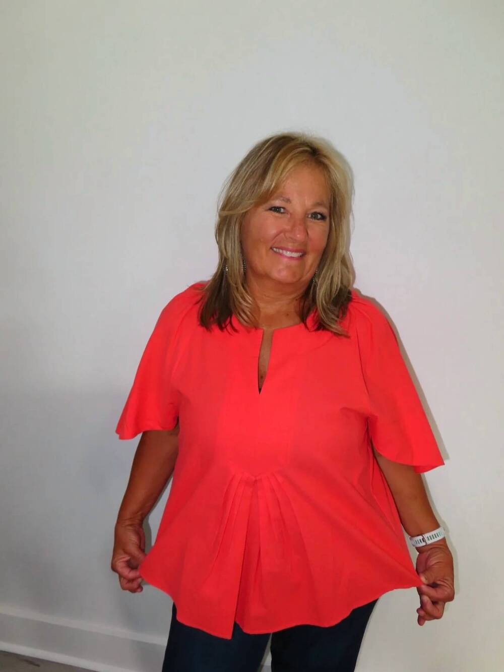 NEW TUCKERNUCK coco top in coral